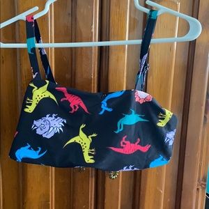 dinosaur 2 piece bathing suit.